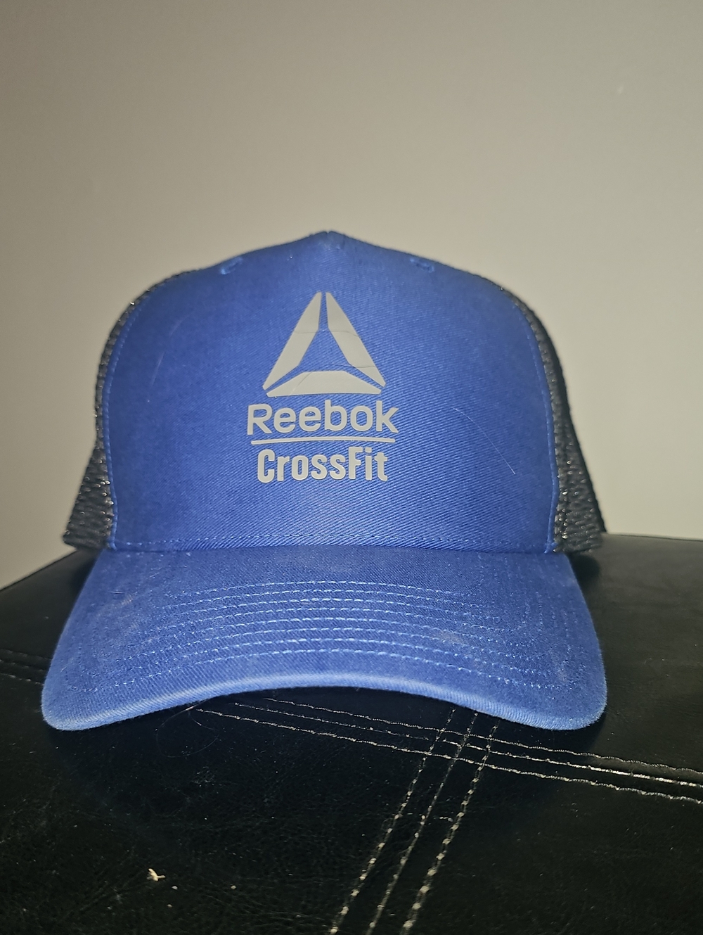 Reebok Blue and Black CrossFit Trucker Hat